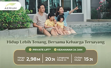 apartemen aerium residence jakarta barat